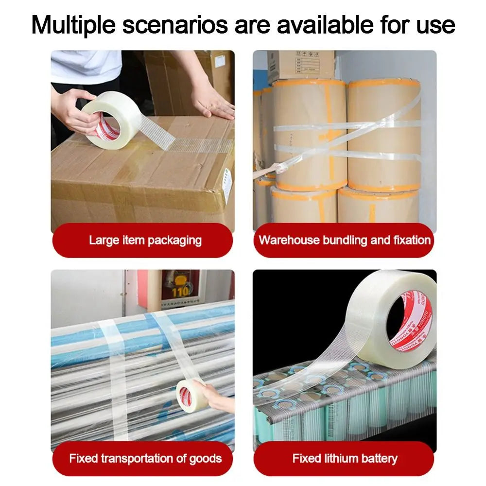 Fiberglass Strapping Tape 25M – High Temp Reinforced Adhesive Fiberglass Strapping Tape Nixie