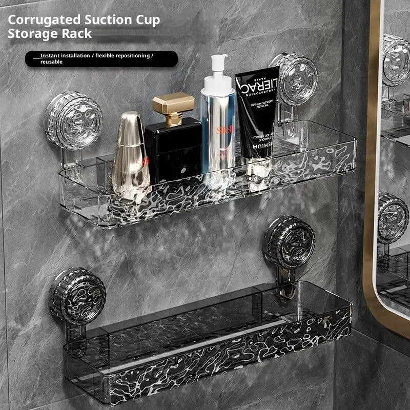 Suction Cup Shower Shelf – No-Drill Caddy, 1 or 2 Pcs Shower Caddy Shelf Nixie