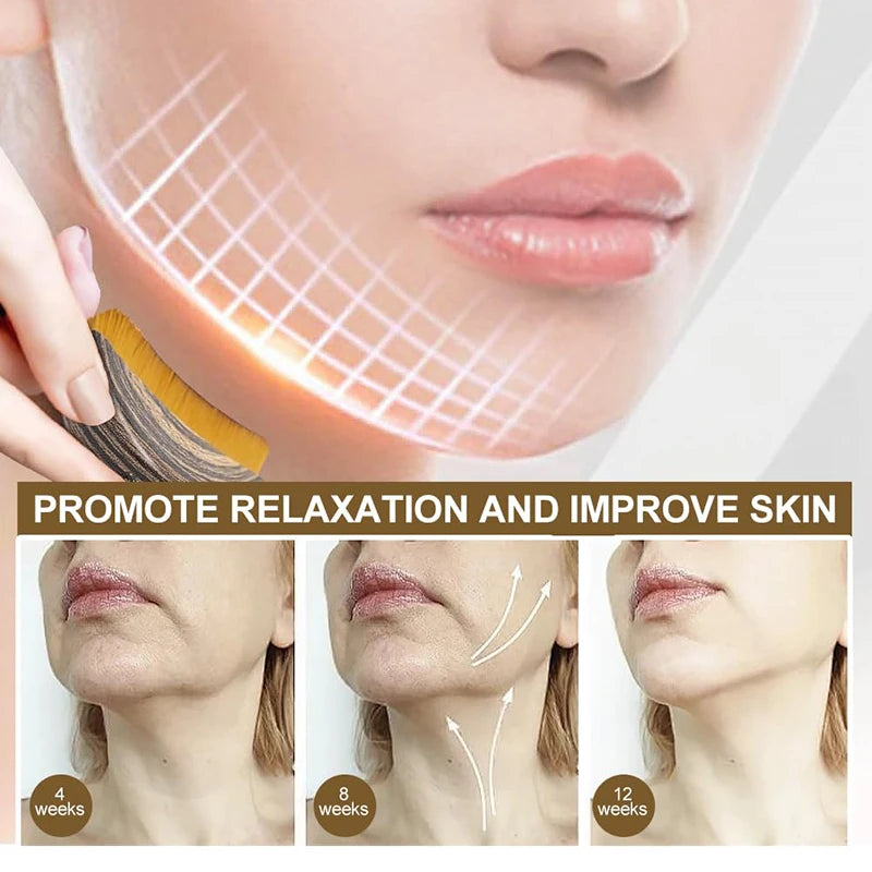 Facial Contour Massage Brush – Face Sculpting Skin Care Tool Facial Massage Brush Nixie