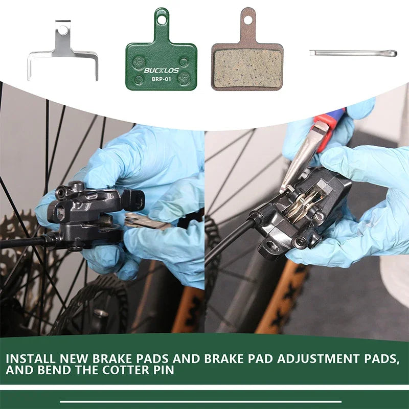 BUCKLOS Ceramic Disc Brake Pads for Shimano B01S B05S MTB Bike Disc Brake Pads Nixie