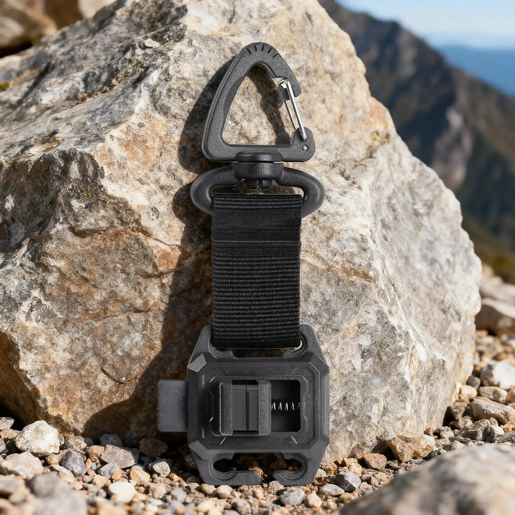 Wearable Fishing Rod Holder Clips with Adjustable Strap Fishing Rod Holder Nixie