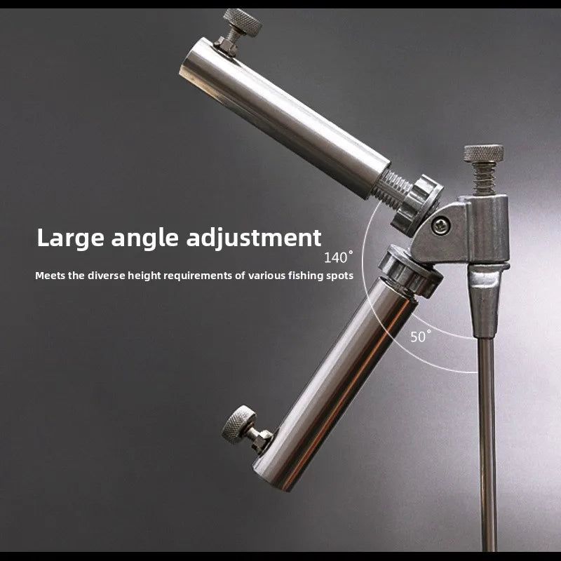 Stainless Steel Fishing Rod Stand Ground Stake – Universal Fit