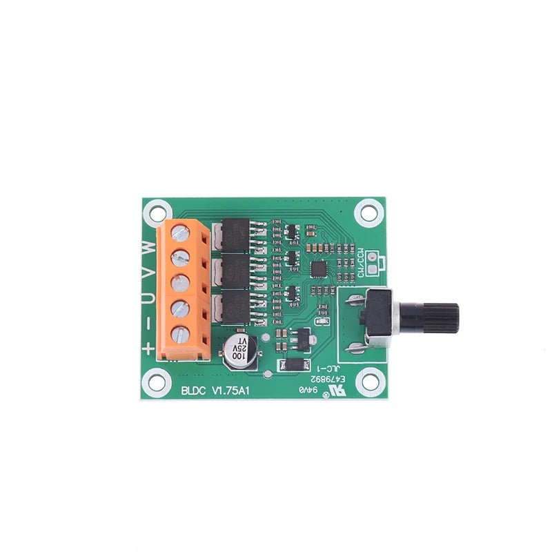 DC Brushless Motor Control Board 6V 12V 24V Fan Speed Governor Motor Control Board Nixie