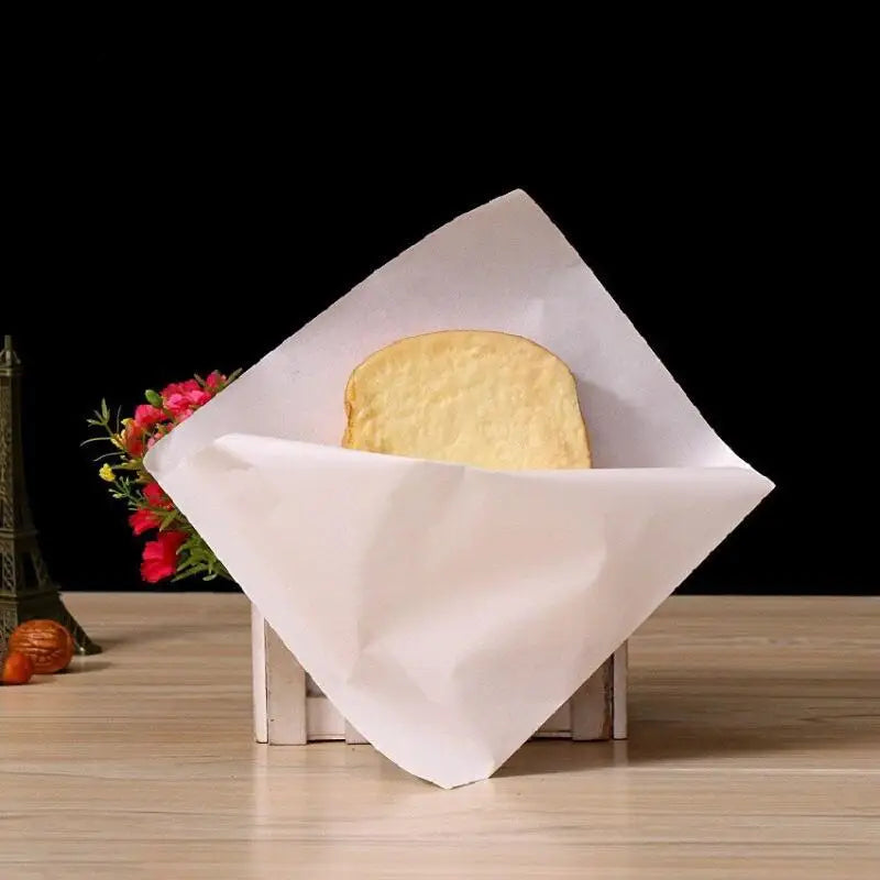 100 PCS Greaseproof Paper Bags | Oil-Proof Food Packaging Food Packaging Bags Nixie
