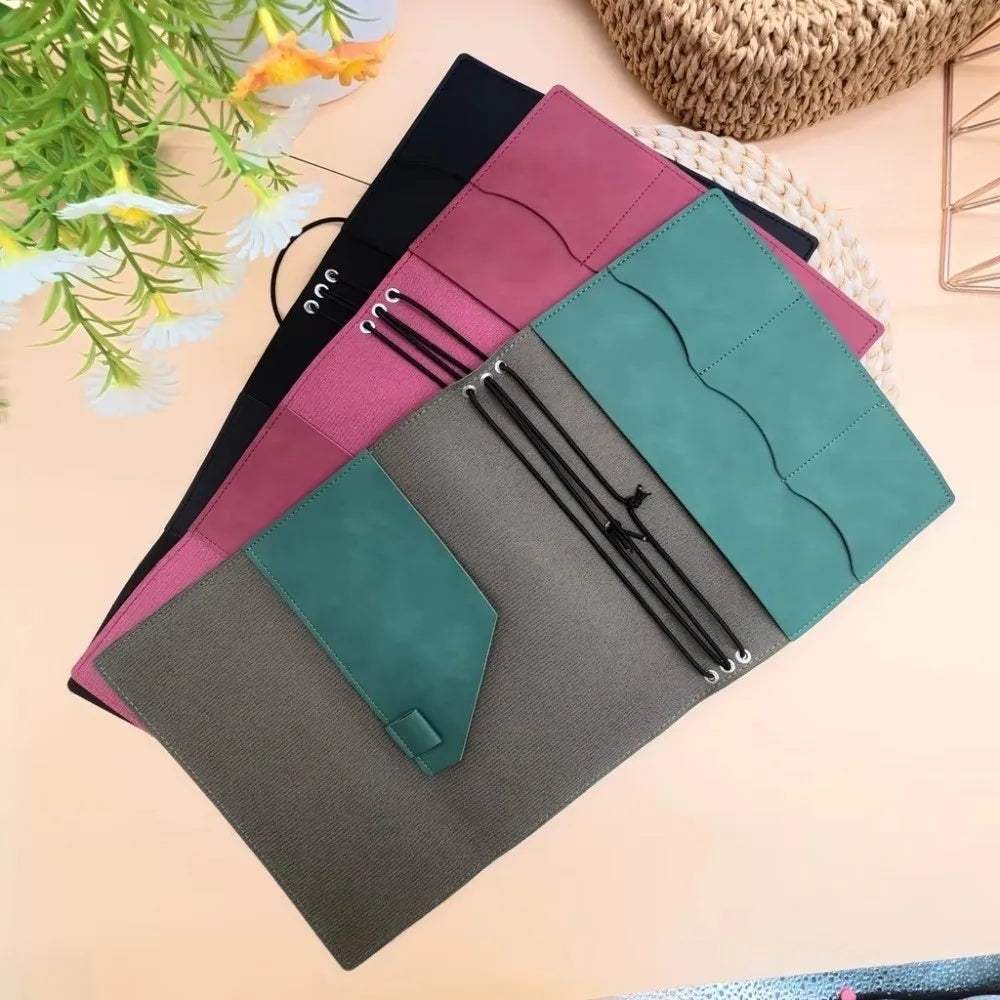 A5 Refillable Loose Leaf Notebook Cover | PU Leather Journal Leather Notebook Cover Nixie