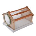 Bug Viewer Box – Handheld Folding Insect Catcher & Habitat Insect Observation Kit Nixie Khaki