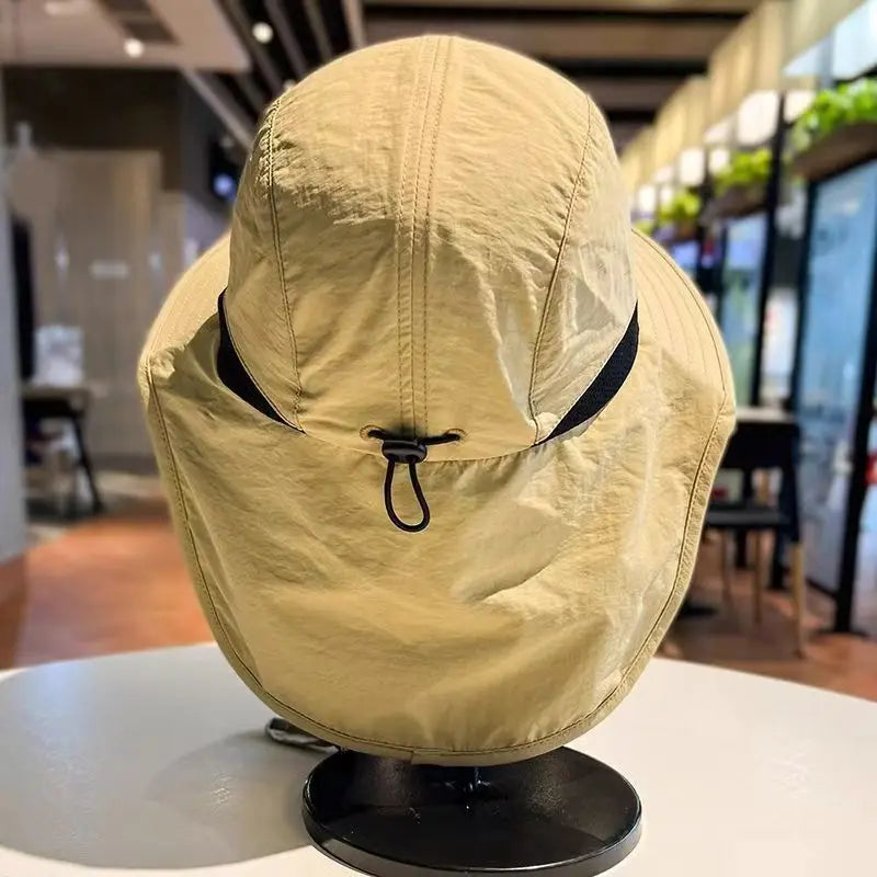 Unisex UV Protection Fisherman Hat – Neck Flap, Quick-Dry Cap Fisherman Sun Hat Nixie