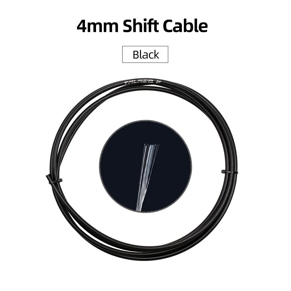 3m Bike Brake & Shift Cable Housing 4mm/5mm MTB Road Bicycle Bike Cable Housing Nixie Shift Cable-Black