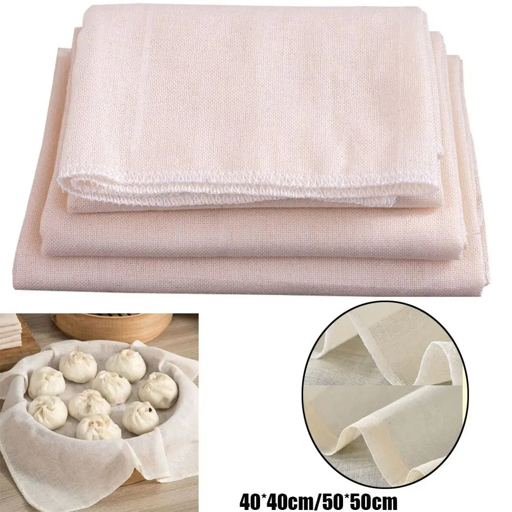 Reusable Cotton Cheesecloth Gauze Steamer Cloth | Grade 90 Kitchen Strainer Cloth Nixie