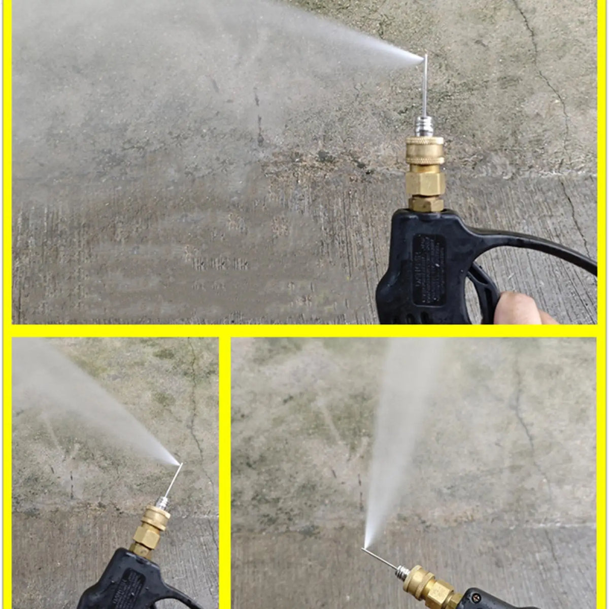 4-Piece Quick Connect Pressure Washer Nozzle Set & Extension Rod Pressure Washer Nozzle Set Nixie