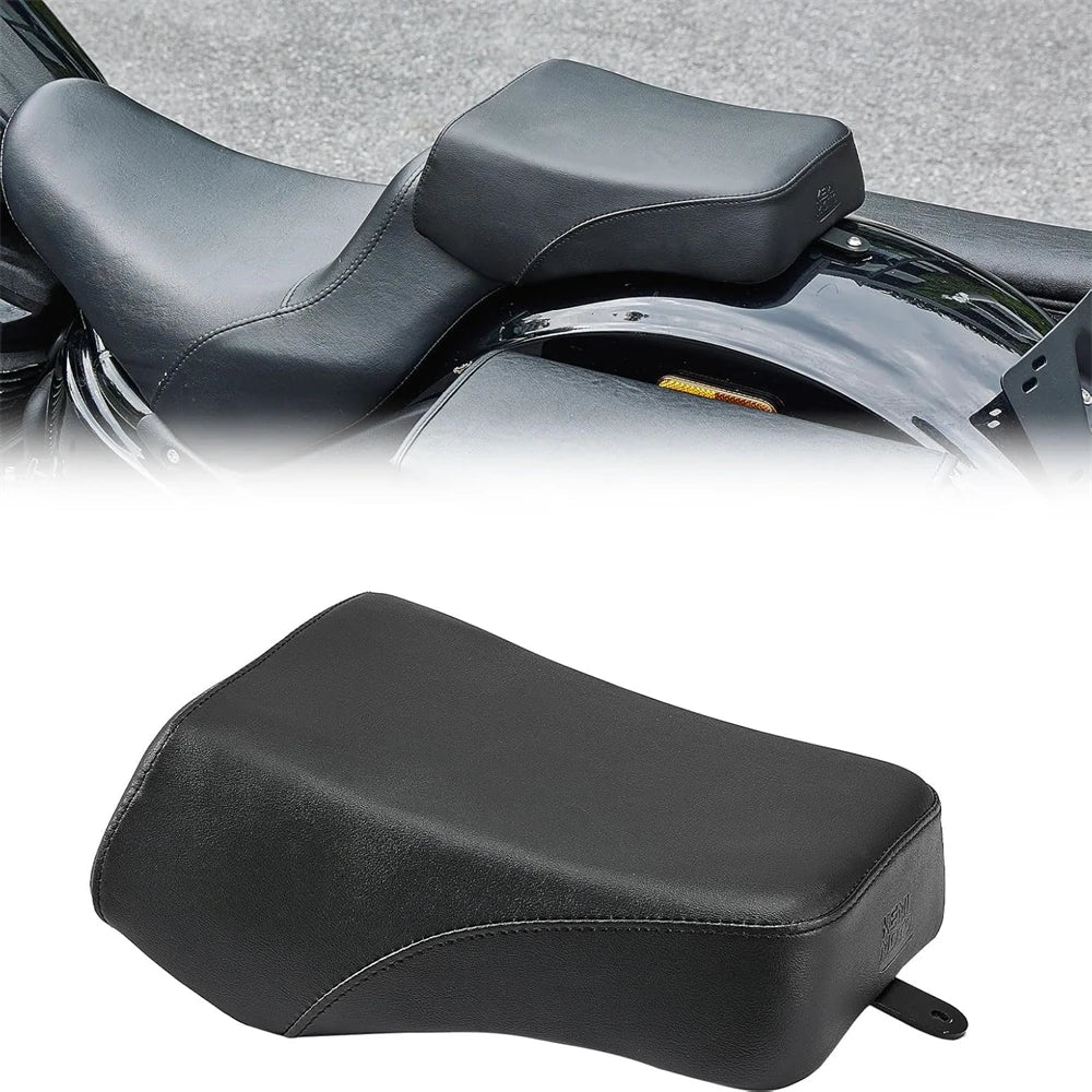 PU Leather Motorcycle Passenger Seat Cushion – Softail Dyna Low Rider S Motorcycle Seat Cushion Nixie