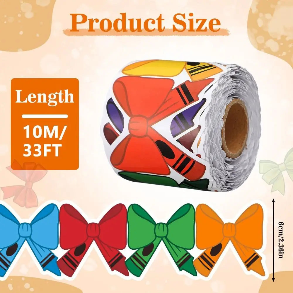 Cartoon Bulletin Board Border Sticker Roll 10m – Classroom Decor Wall Border Sticker Nixie