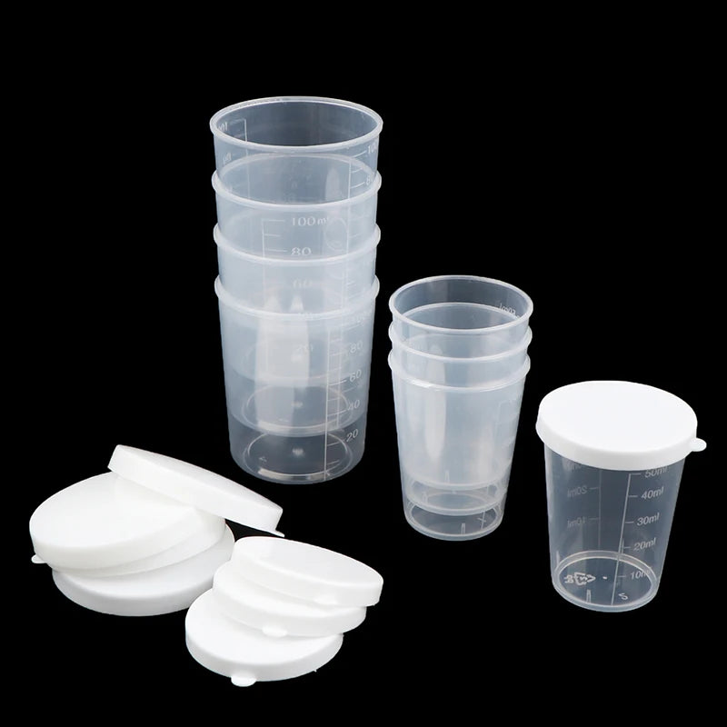 Automotive Paint Measuring Cup with Lid – 385ML to 2300ML Paint Measuring Cup Nixie