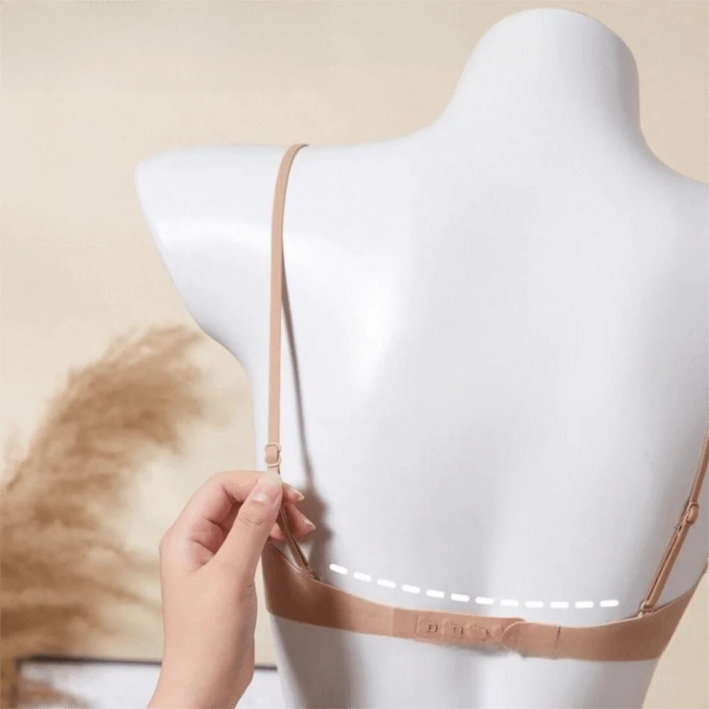 Women's Seamless Wireless Bra – Breathable Low-Neck Daily Wear Wireless Seamless Bra Nixie