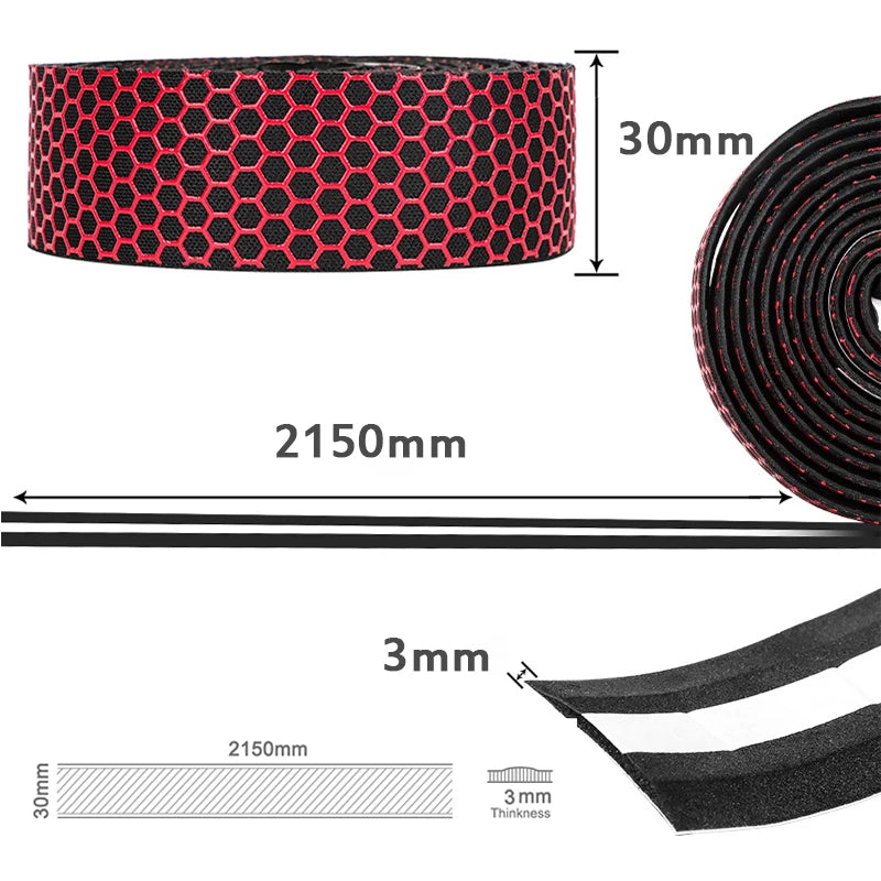 BUCKLOS Road Bike Handlebar Tape with Bar End Plugs Bike Handlebar Tape Nixie