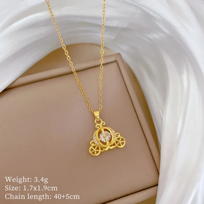 Zircon Diamond Choker Necklace for Women – Gold & Silver Fashion Choker Necklace Nixie XL2606-086