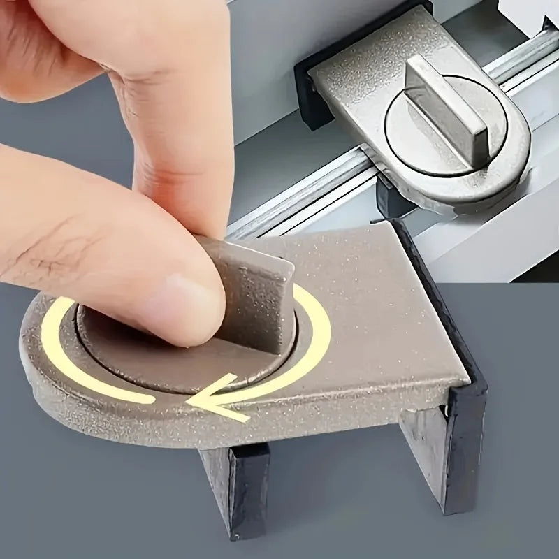 Zinc Alloy Sliding Door & Window Safety Lock – Child & Pet Proof