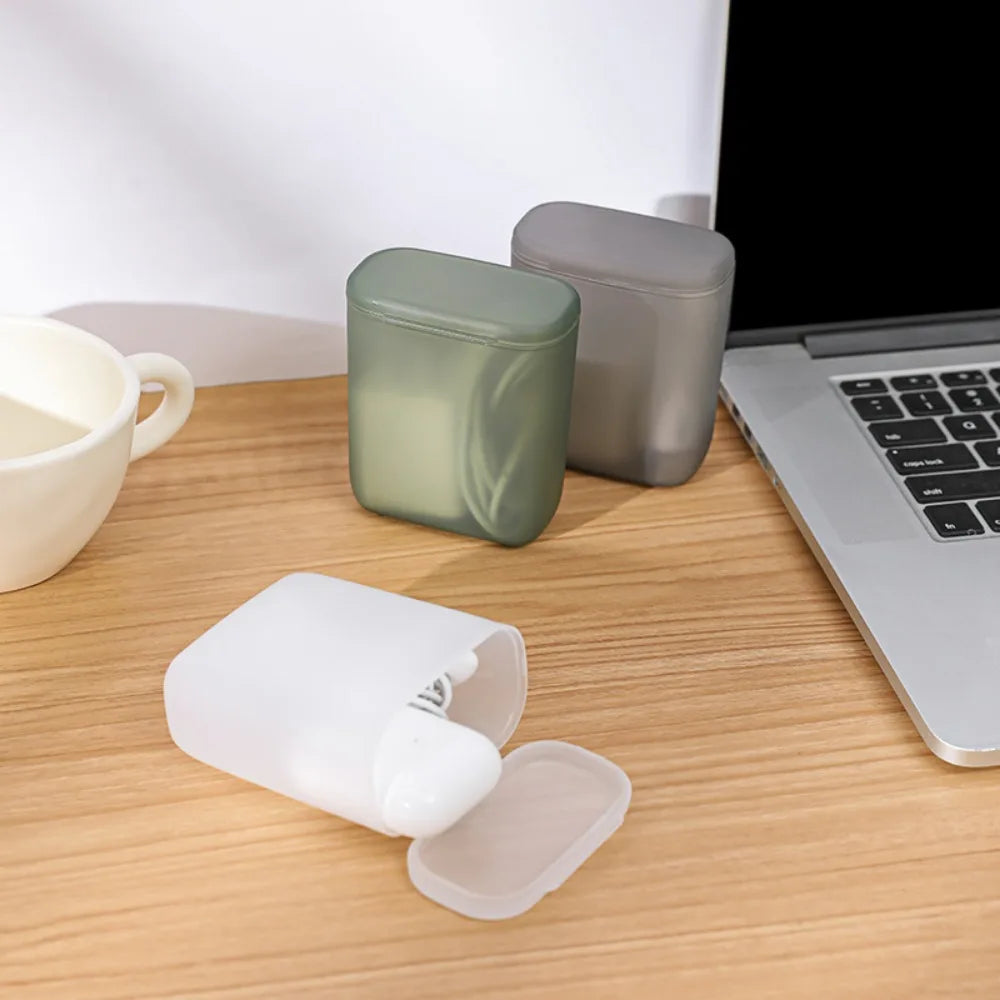 Portable Cable & Earphone Storage Box with Lid | Organizer Cable Storage Box Nixie
