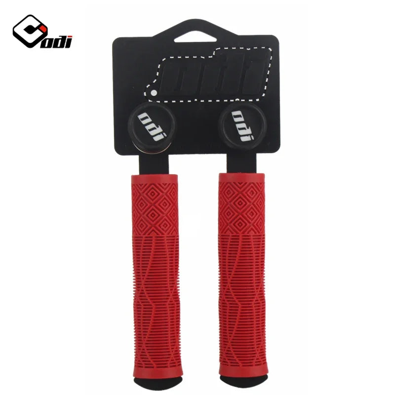 ODI Silicone MTB Handlebar Grips – Anti-Slip, Ultralight Bike Grips Bike Handlebar Grips Nixie Red