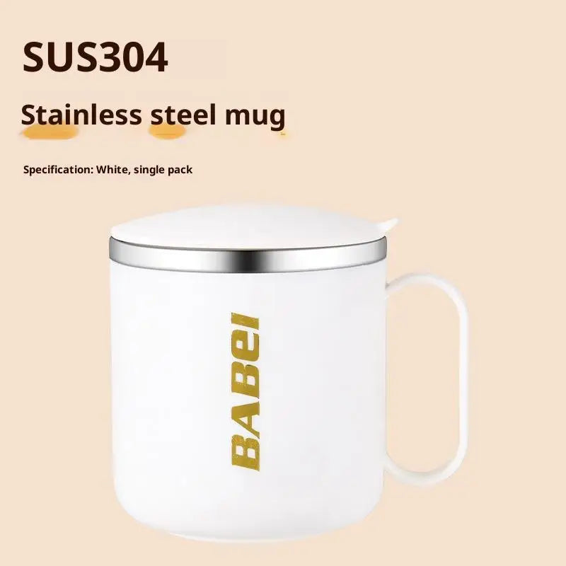 304 Stainless Steel Vacuum Thermal Mug 400ml with Lid