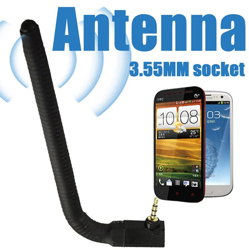 6dBi Portable Cell Phone Signal Booster Antenna – 3.5mm Jack Phone Signal Antenna Nixie