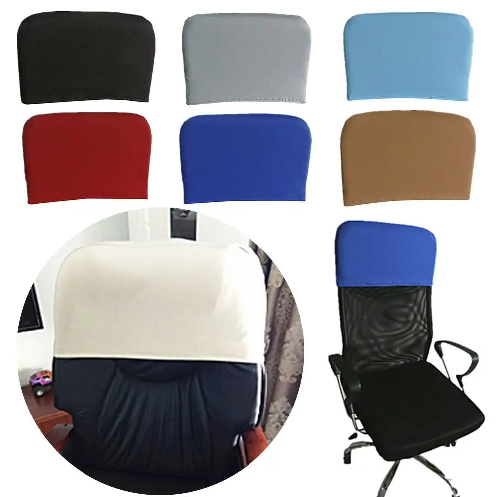 Elastic Office Chair Backrest Cover – Cute Cartoon Patterns
