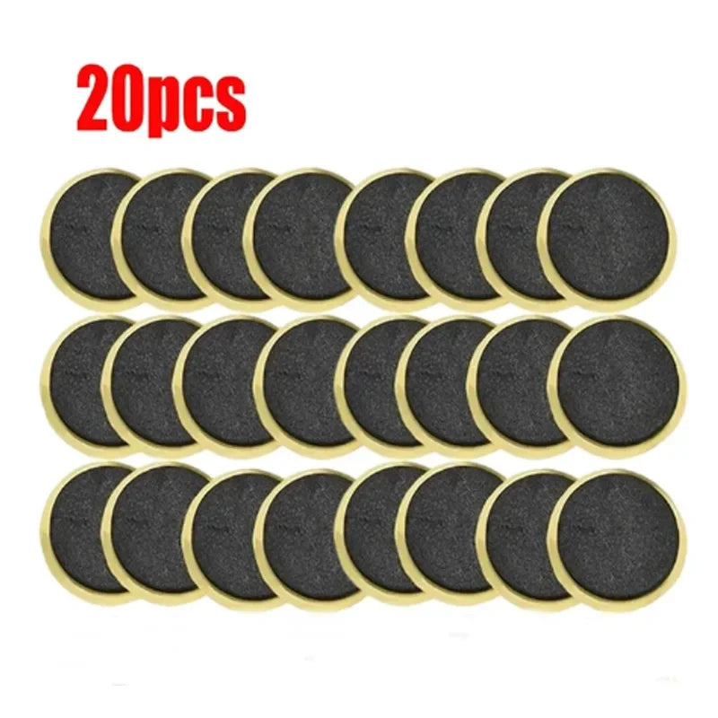Glue-Free Bicycle Tire Repair Patches – 10, 20 or 30 Pack Bicycle Tire Patches Nixie Gold