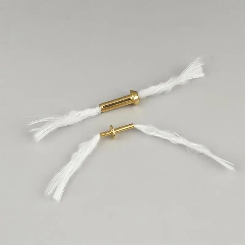 3Pcs Oil Lamp Wick Tubes – Cotton & Alloy Replacement Parts Lamp Wick Tubes Nixie