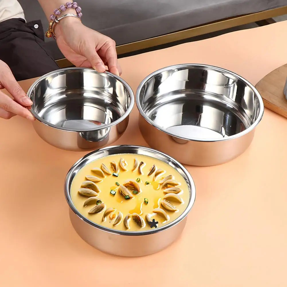 Stainless Steel Round Cake Mold – Even Heating Baking Pan Round Cake Mold Nixie