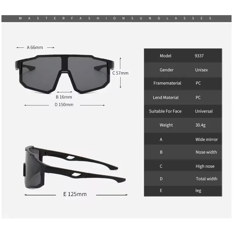Cycling Sunglasses Windproof MTB Road Bike Sport Goggles Sport Cycling Goggles Nixie