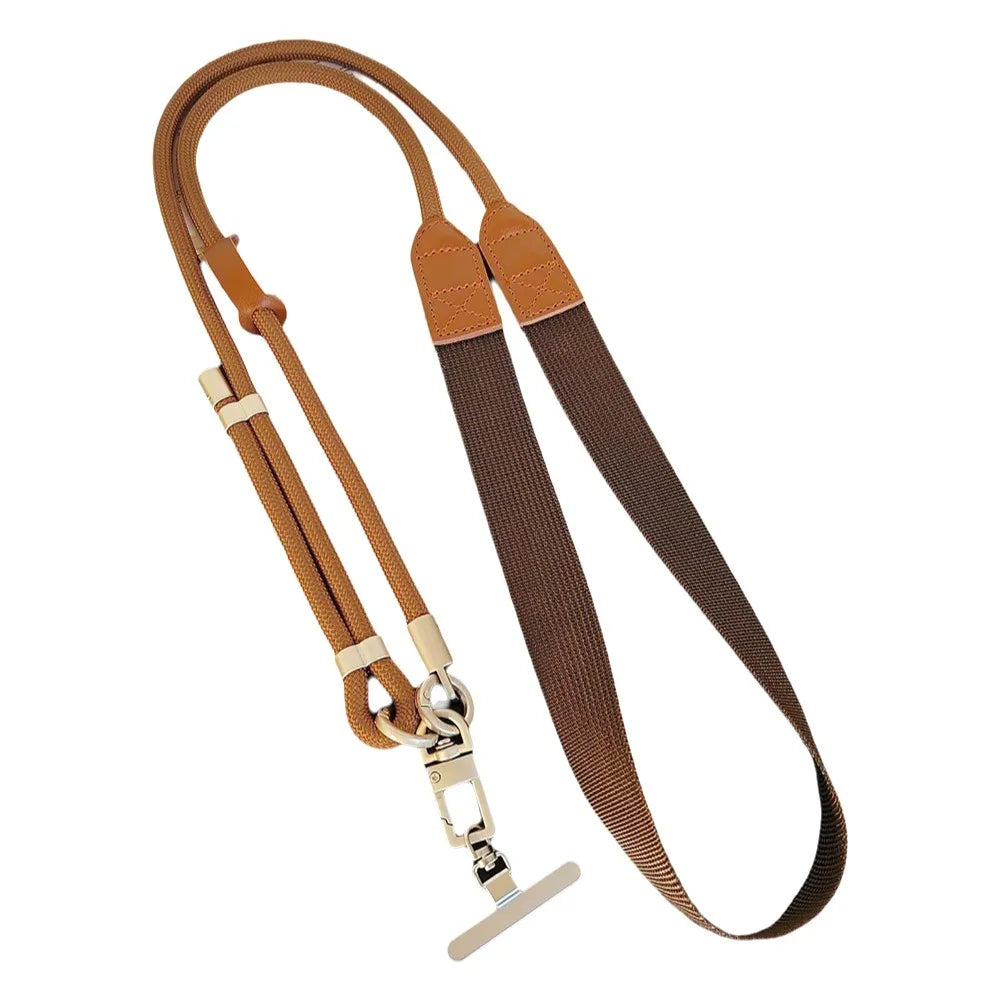 Universal Adjustable Crossbody Phone Strap 360° Metal Hook