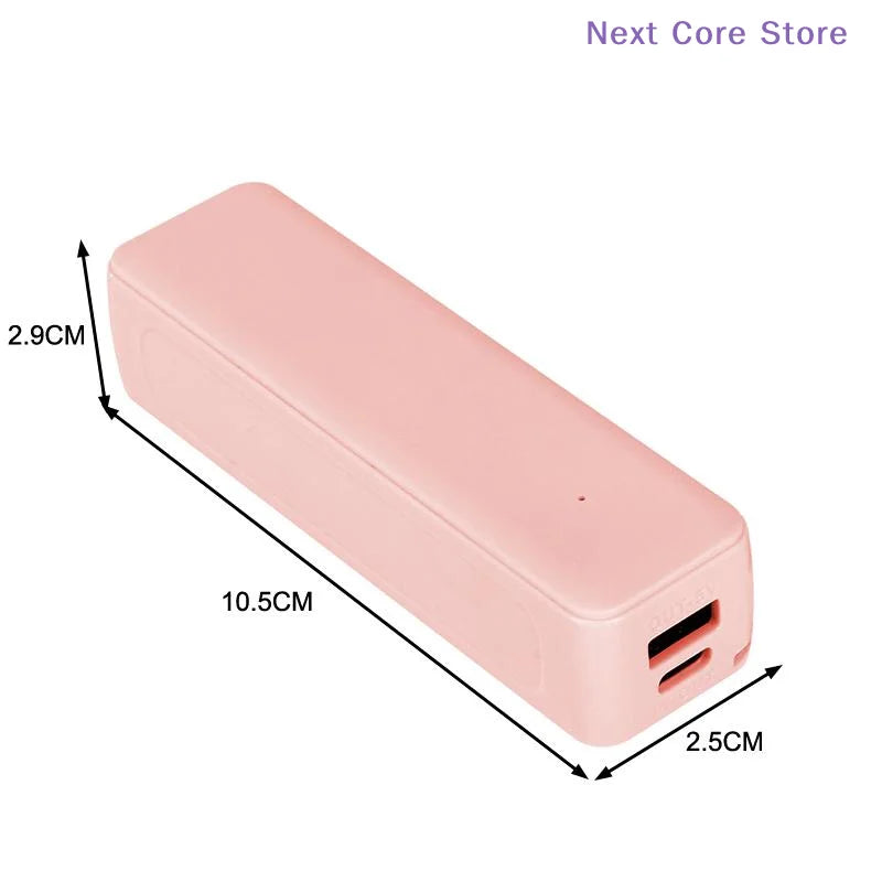 DIY 21700 Power Bank Case Kit – Type-C 5V1A Solder Free DIY Power Bank Kit Nixie