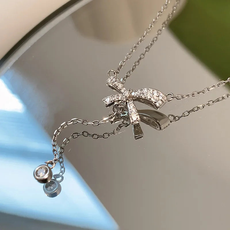 Butterfly Pendant Necklace | Stainless Steel Women's Jewelry Pendant Necklace Nixie XL1391-2