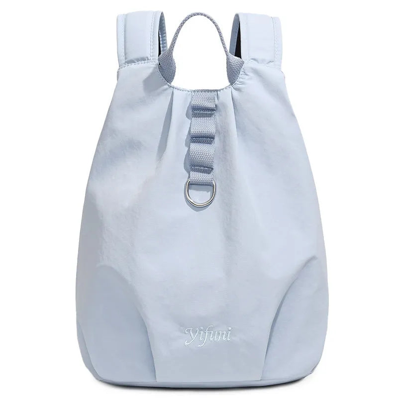 Women's Lightweight Oxford Vest Backpack – Water-Resistant
