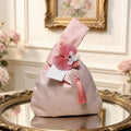 Chinese Style Tassel Wrist Bag – Elegant Cosmetic & Gift Bag Wrist Bag Nixie Pink