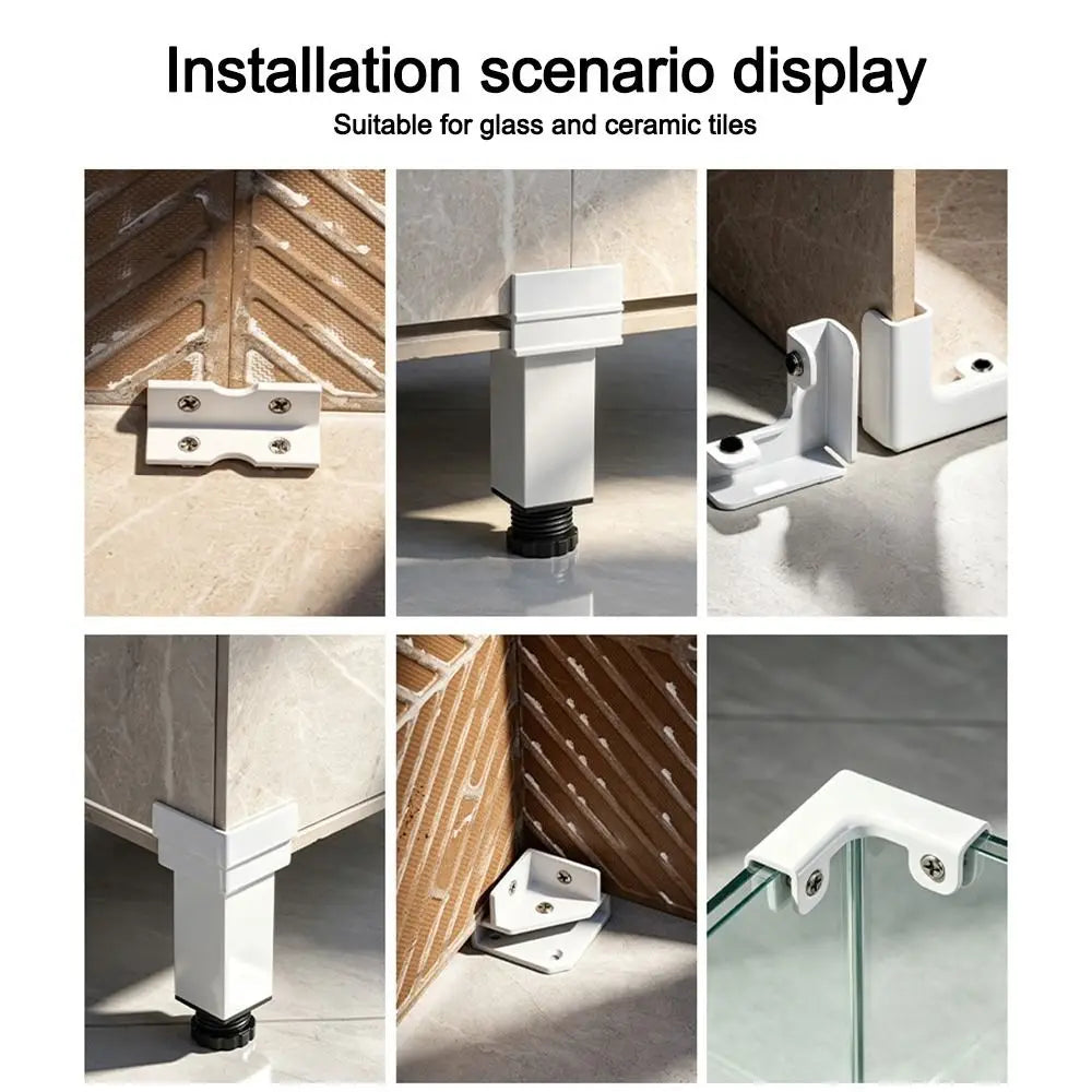 Aluminum Alloy Adjustable Support Leg Bracket – Glass & Tile Support Leg Bracket Nixie