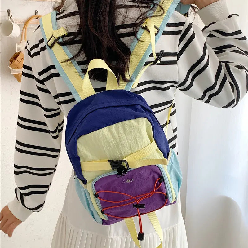 Nixie Color-Block Waterproof Outdoor Backpack | Lightweight