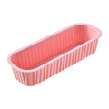 4-Pack Silicone Mini Bread Pans Non-Stick Brownie Baking Molds