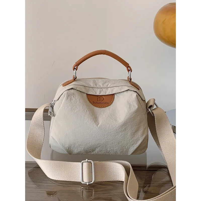 Nixie Women's Nylon Crossbody Shell Bag – Casual Oxford Purse Crossbody Shoulder Bag Nixie