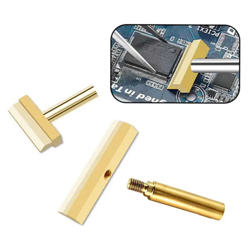 Spade Soldering Iron Tip 10.5-40mm for 936 937 8586 888D Soldering Iron Tip Nixie