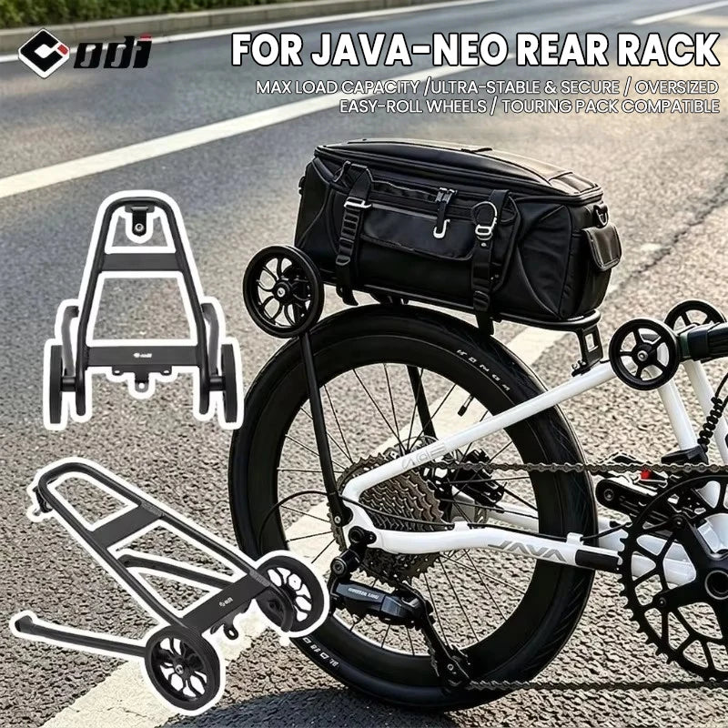 ODI Aluminum Rear Rack for JAVA NEO 16"/20" Folding Bike Bicycle Rear Rack Nixie