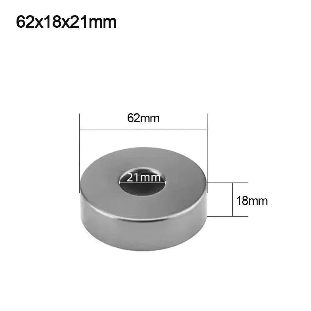 Round Stainless Steel Pipe Cover – Faucet Decorative Cap Pipe Decorative Cover Nixie 62x18x21mm