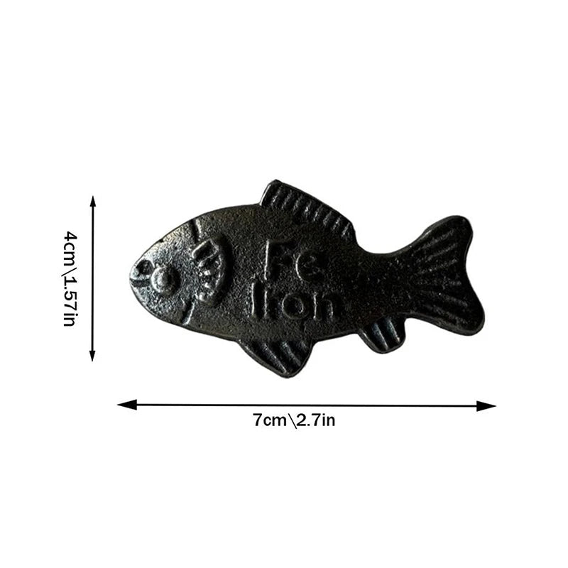 Fish & Bird Iron Cooking Tool – Natural Iron Supplement Iron Cooking Tool Nixie