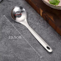 304 Stainless Steel Dumpling & Rice Spoon Kitchen Gadget Kitchen Spoon Tool Nixie Light Grey