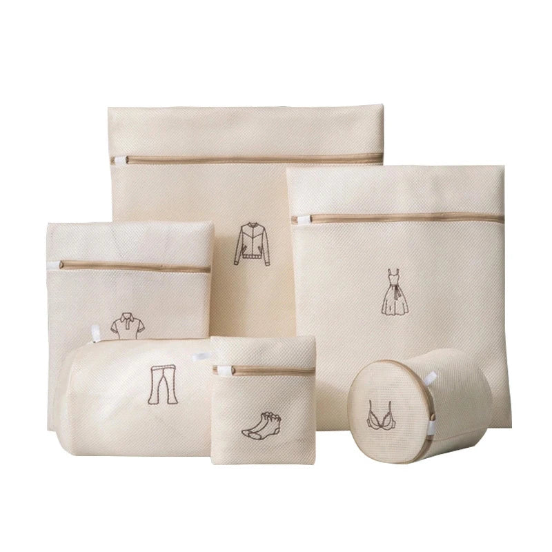 Fine Mesh Laundry Bags Set – Thickened Washing & Travel Storage Mesh Laundry Bag Nixie