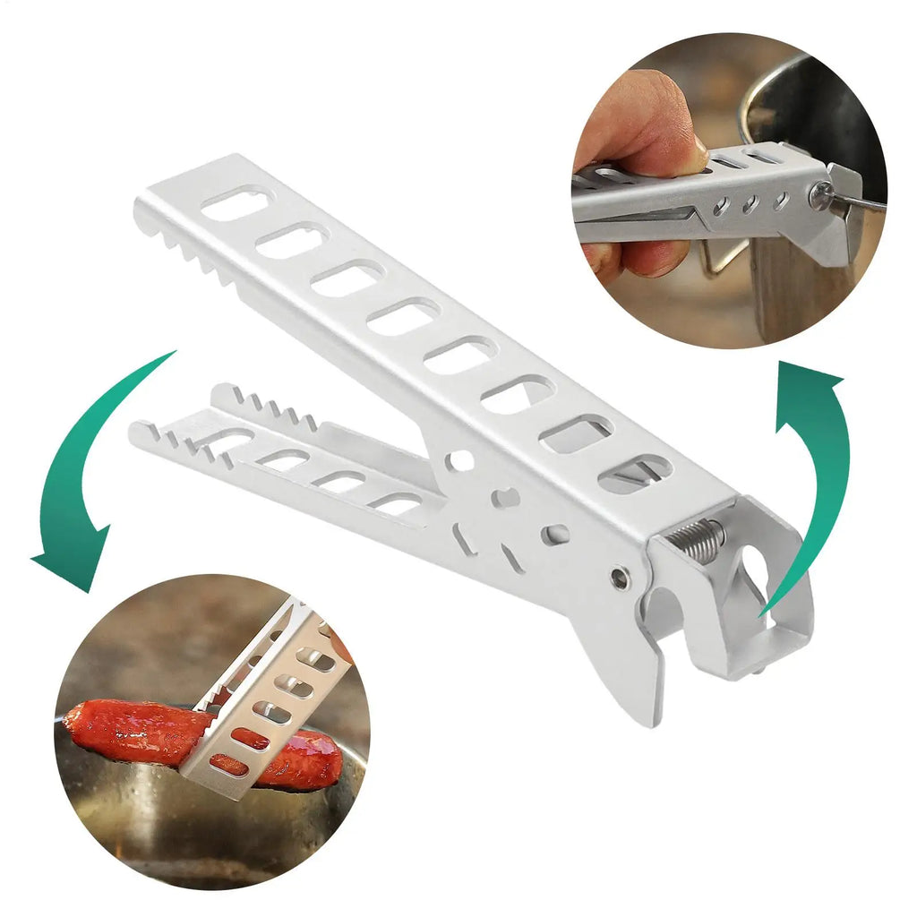 Aluminum Pot Gripper Clip for Camping, BBQ & Picnic Camping Pot Gripper Nixie Default Title