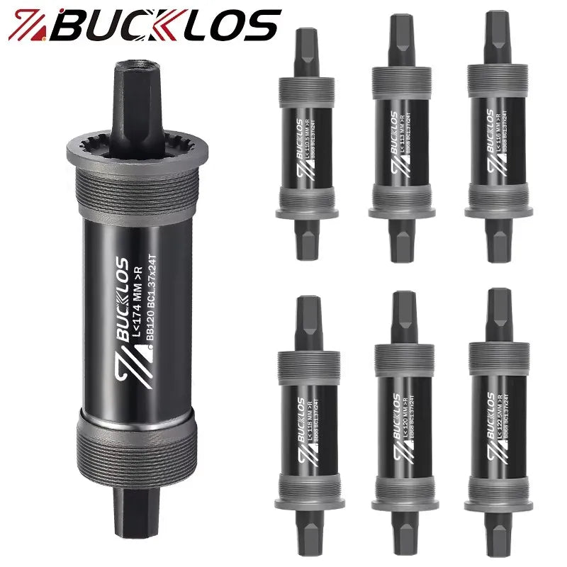 BUCKLOS Square Taper Bottom Bracket BB68 MTB Road E-Bike BSA Bicycle Bottom Bracket Nixie