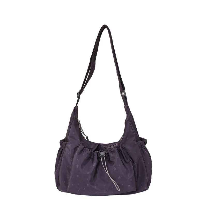 Korean Croissant Pleated Crossbody Shoulder Bag – Large Capacity Crossbody Shoulder Bag Nixie