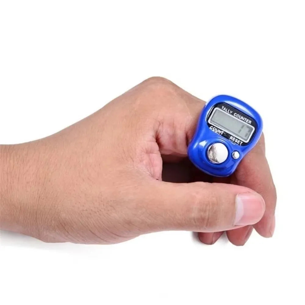 LED Digital Finger Tally Counter Wearable Ring – Easy Count Digital Tally Counter Nixie