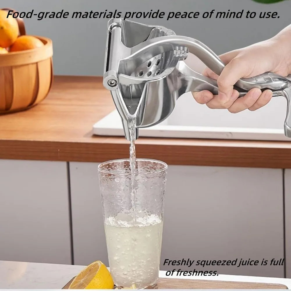 FEB.WIND Manual Citrus Juicer – Heavy-Duty Aluminum Squeezer Manual Citrus Juicer Nixie